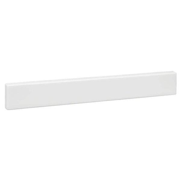 18 - 1/2 in. Cultured Marble Backsplash in White