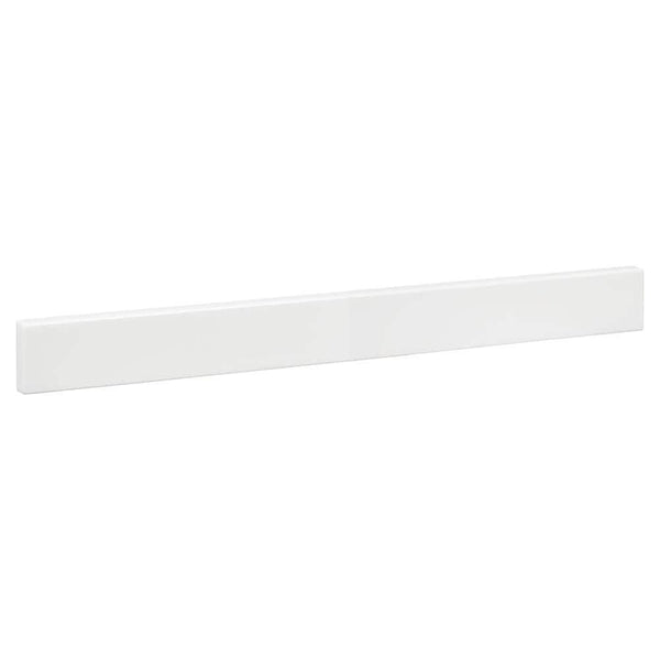 24 - 1/2 in. Cultured Marble Backsplash in White